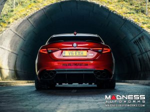 Alfa Romeo Giulia Performance Exhaust - 2.9L QV - Milltek - Cat Back Design
